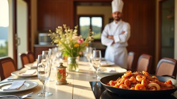 Recevoir à Cannes : un chef à domicile pour vos soirées