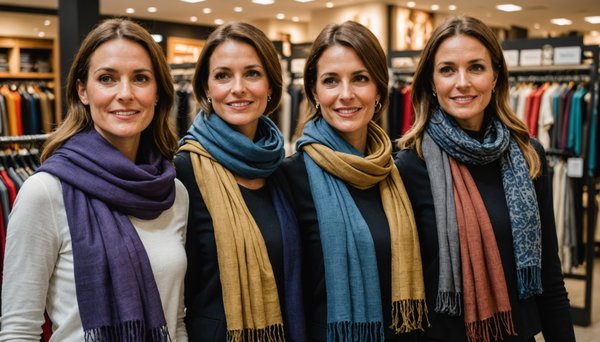 Bien choisir son écharpe ou son foulard en boutique